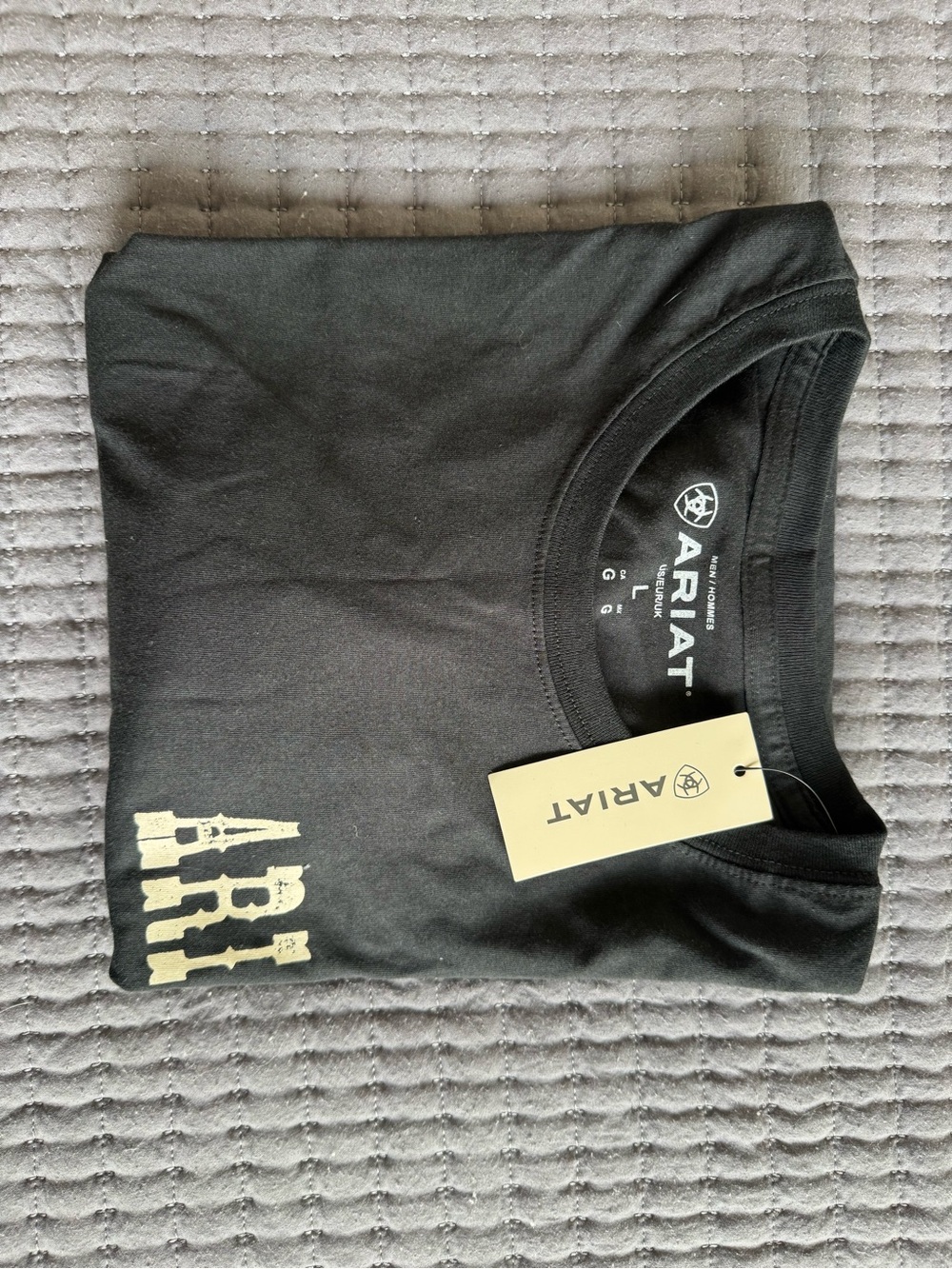Ariat Black Short Sleeve Logo Tee
